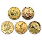 1/10 oz Gold Coin - Random Mint
