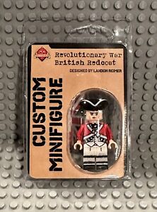 Brickmania Revolutionary War British Redcoat Minifigure Military SOLD OUT