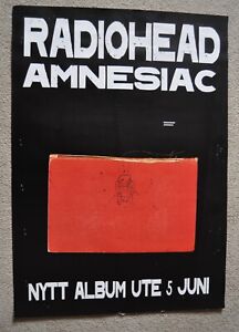 Swedish or Norwegian Radiohead Amnesiac Poster