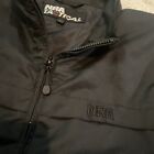 NRA Men's Tactical Quick Access Concealed Carry Windbreaker Jacket Black Large