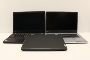 Lot Of 3 Acer Chromebook, Lenovo - Laptop For Parts