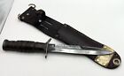 Rare WW2 M3 Camillus Marked Blade Knife w/ Replaced Scabbard And 2 Pin Butt