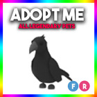 Crow FR - Adopt Your Pet From Me Today MFR/NFR/FR - SAME DAY DELIVERY
