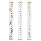 1Pcs Baby Growth Height Chart Hanging Canvas Ruler Wall Decor For Kids 21*200cm