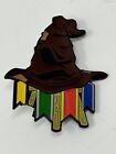 New ListingWorld Of Wizardry Competition Geek Gear Exclusive Sorting Hat House Banner Pin
