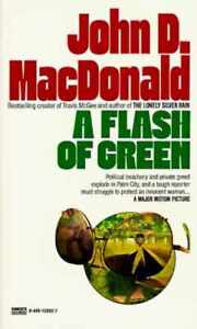 A Flash of Green - Paperback, by MacDonald John D. - Acceptable