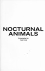 NOCTURNAL ANIMALS movie script screenplay reproduction  For Your Consideration