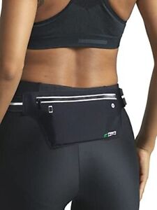 UltraSlim Fanny Waist Pack – Water Resistant Bag Reflective Elastic Belt – Fi...
