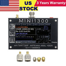 【US】Mini1300 HF/VHF/UHF Antenna Analyzer 0.1-1300MHz 4.3