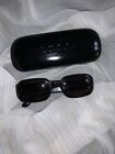 Black Gucci Sunglasses With Case (Vintage Luxury Fashion Great Condition)