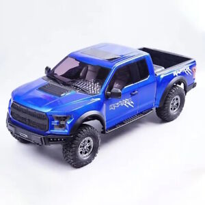 Traction Hobby RTR Ford F150 1/8 Scale Trail Truck Blue (No Battery)
