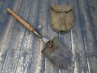 Vintage - Army Military Folding Shovel and Tulsa Canvas 1943 Cover
