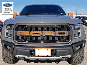 Ford Raptor Grille  Outlines Insert Graphics Stickers Decals Vinyl F150 Svt 2017