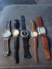 Lot Of 5 Timex Vintage Quartz Watch’s Old Watch Lot  (Read)