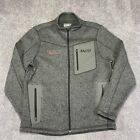 Kuiu Jacket Men’s Large Charcoal Base Camp Sweater Full Zip High Loft Fleece