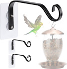 Window Bird Feeder Hanger Hooks - Strong Load-Bearing Bracket Set for Bird Feede
