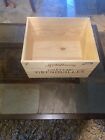 Wine Box Case Wooden Crate Chateau Grenoulles  13