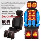 Secondhand 16-Node Massage Chair Pad w Calf Massager for Neck Back Hip Legs&More