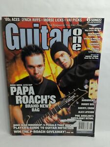Guitar One August 2002 Papa Roach, Iron Maiden Tablature, Rolling Stones