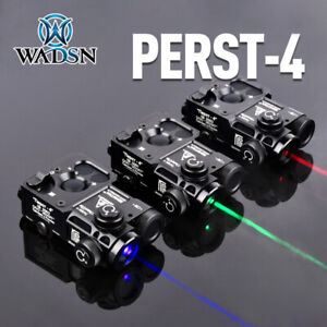 Hunting Metal P4 Aiming Laser Pointer Tactical Perst-4 PEQ Combined Device DBAL