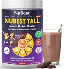 NuBest Tall Growth Protein Powder - Helps Kids & Teens Grow, Develop (Chocolate)