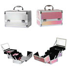 Makeup Box Train Case Large Storage Capacity Portable Travel Cosmetic Organizer