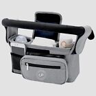 Universal Stroller Organizer - Insulated Stroller Cup Holder Detachable Front...