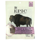 Epic Bar Bites Bison  Uncured Bacon Sweet  Savory 2 5 oz 71 g Gluten-Free