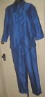 SAG HARBOR DRESS Royal Blue Silky 2 Pc Set Suit Top Pants 14