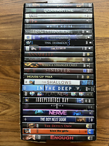 New ListingHuge Lot of Horror & Action Movies 24 Total