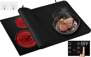 Fireproof Stove Top Cover for Electric Stove 21 29.5 inch Waterproof Black New