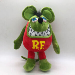 New Rat Fink Green Stuffed Plush Toy 30Cm Gift Kid Gfit Doll Toy
