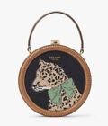 NWT Kate Spade Lucy Leopard Needlepoint Crossbody Novelty Collector Item - Rare