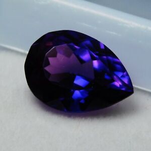 7 Ct Natural Loose Gemstone Tanzanite Pear Shape Purple CERTIFIED