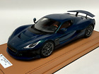 1/18 GT Spirit Rimac Navera from 2021 in Riviera Blue GT405. leather base AB184