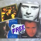 NM+ PHIL COLLINS 5 CD LOT GENESIS Face Value Hello Must Be Going Jacket Required