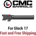 CMC Match Precision Fluted Stainless Steel Match Barrel for Glock 17 - Black DLC