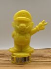Vintage 1989 Topps Super Mario Bros Bubble Gum Nintendo candy container Yellow