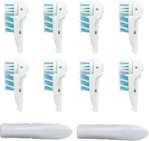 New ListingSensitive Replacement Toothbrush Heads Compatible with Oral-B Cross Action Power
