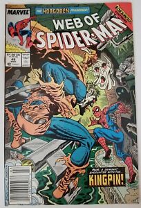 Web of Spider-Man #48 Newstand (Marvel, 1989) Hobgoblin, 1st Demogoblin, Inferno