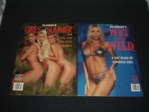Playboy's Girls of Summer & Playboy's Wet & Wild magazines