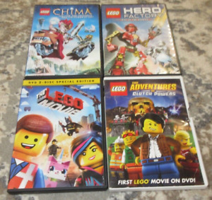 New ListingDVD: Used: Lot of 4 LEGO Themed