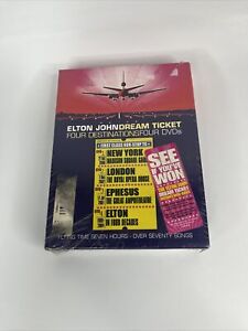 Elton John - Dream Ticket (DVD, 2005, 4-Disc Set) BRAND NEW SEALED
