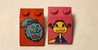 Mcdonalds LEGO Bricks set Of 2 Fry Girl Birdie Bird