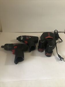 Bosch PS40 And PS20 12V 1/4''  Drivers With Charger And 2 Batteries Preowned