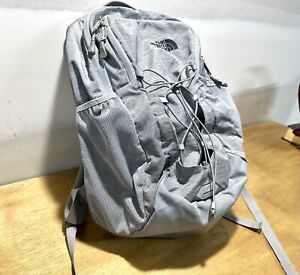 The North Face Jester Backpack Laptop Camping Gray Hiking Padded Comfy School