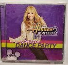 HANNAH MONTANA 2 - Non-Stop Dance Party CD RARE Walt Disney Record w/BONUS REMIX