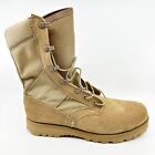 Belleville Army Combat Boot Hot Weather Tan Mens Extra Wide Made in USA