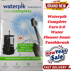 Waterpik Complete Care 5.0 Water Flosser Sonic Toothbrush-Black- BRAND NEW