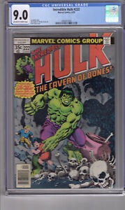 Incredible Hulk #222 (1978) 9.0 CGC